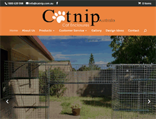 Tablet Screenshot of catnip.com.au